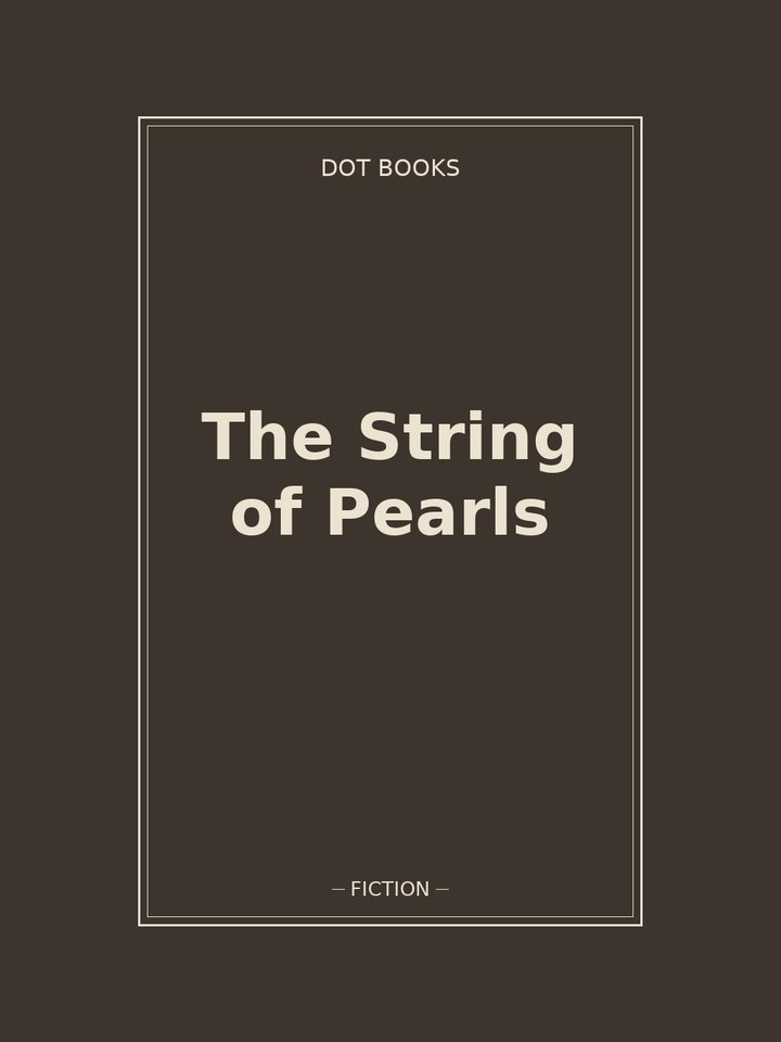 The String of Pearls: story poster