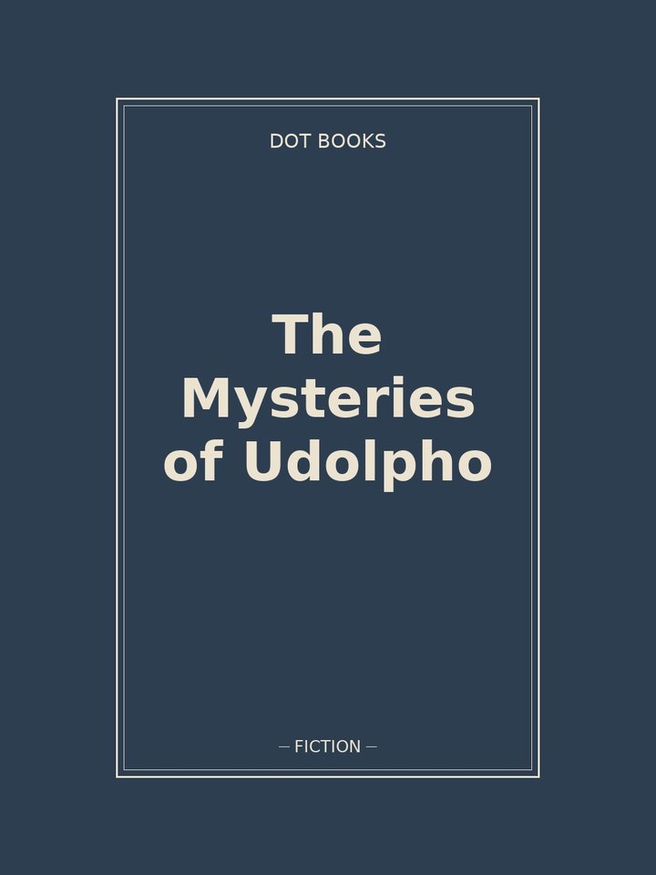 The Mysteries of Udolpho: story poster
