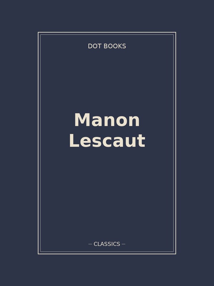 Manon Lescaut: story poster