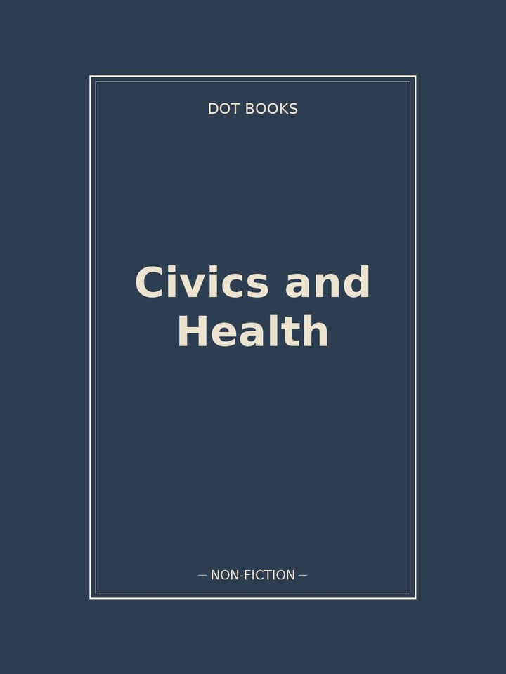 Civics and Health: story poster
