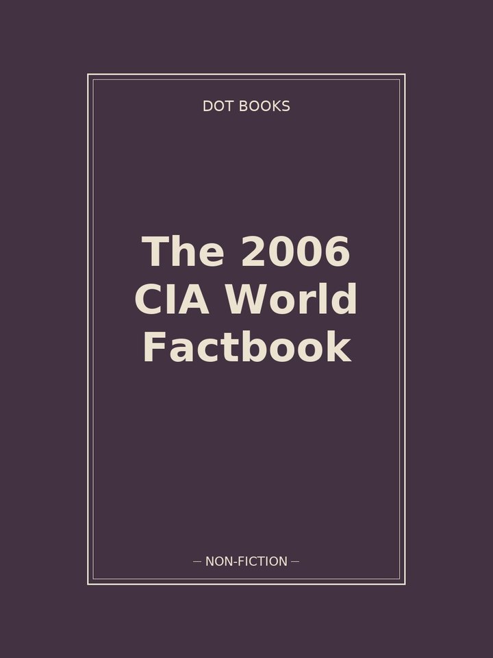 The 2006 CIA World Factbook: story poster