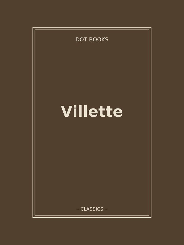 Villette: story poster