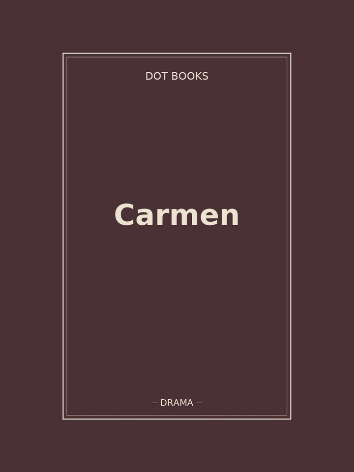 Carmen: story poster