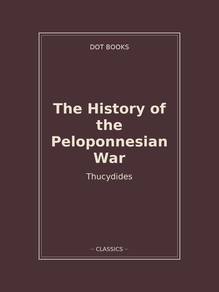 The History of the Peloponnesian War: story poster