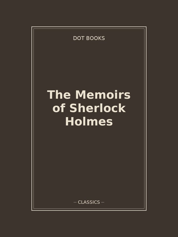 The Memoirs of Sherlock Holmes: story poster