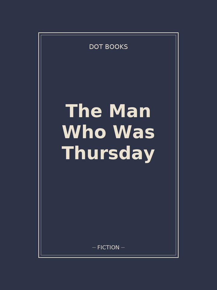 The Man Who Was Thursday: story poster