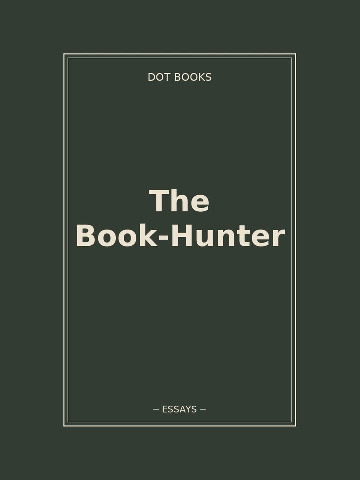 The Book-Hunter: story poster