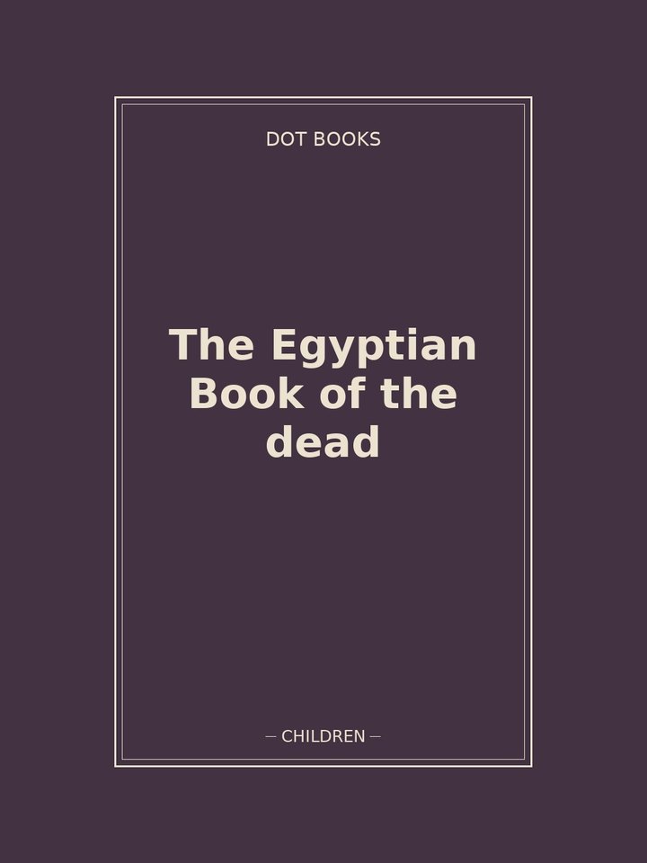 The Egyptian Book of the dead: story poster
