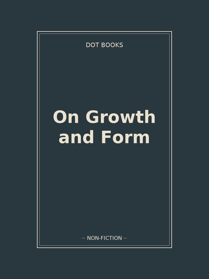 On Growth and Form: story poster
