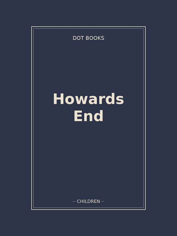 Howards End: story poster