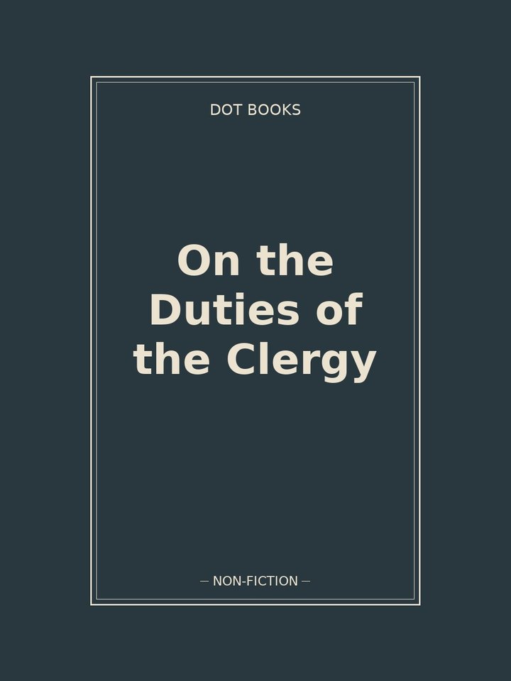 On the Duties of the Clergy: story poster