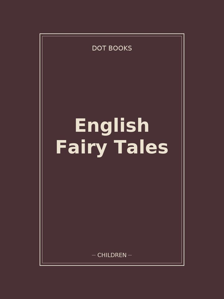 English Fairy Tales: story poster