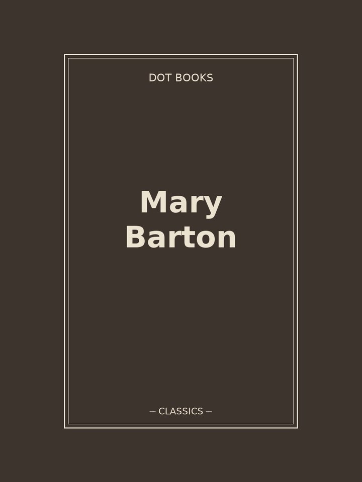 Mary Barton: story poster