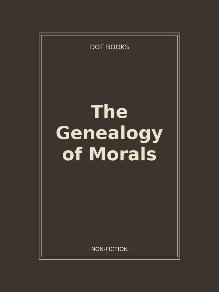 The Genealogy of Morals: story poster