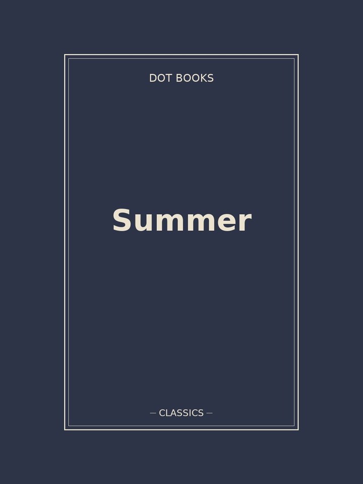 Summer: story poster