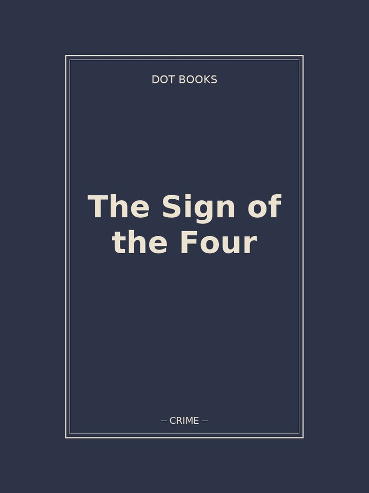 The Sign of the Four: story poster