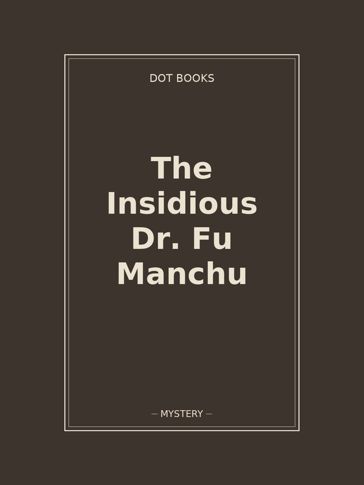 The Insidious Dr. Fu Manchu: story poster