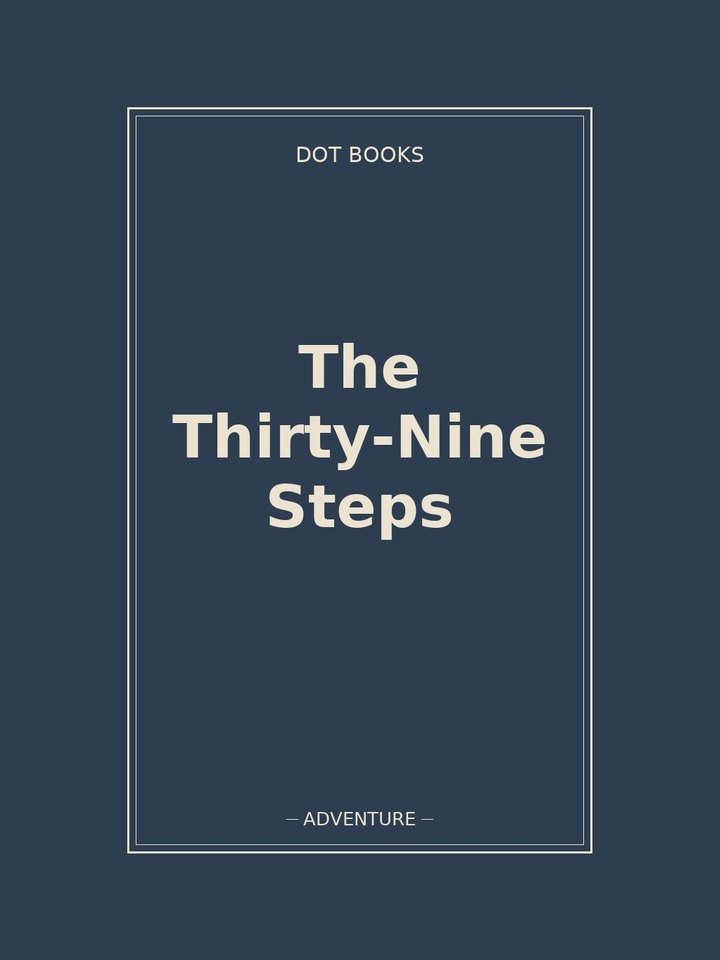 The Thirty-Nine Steps: story poster