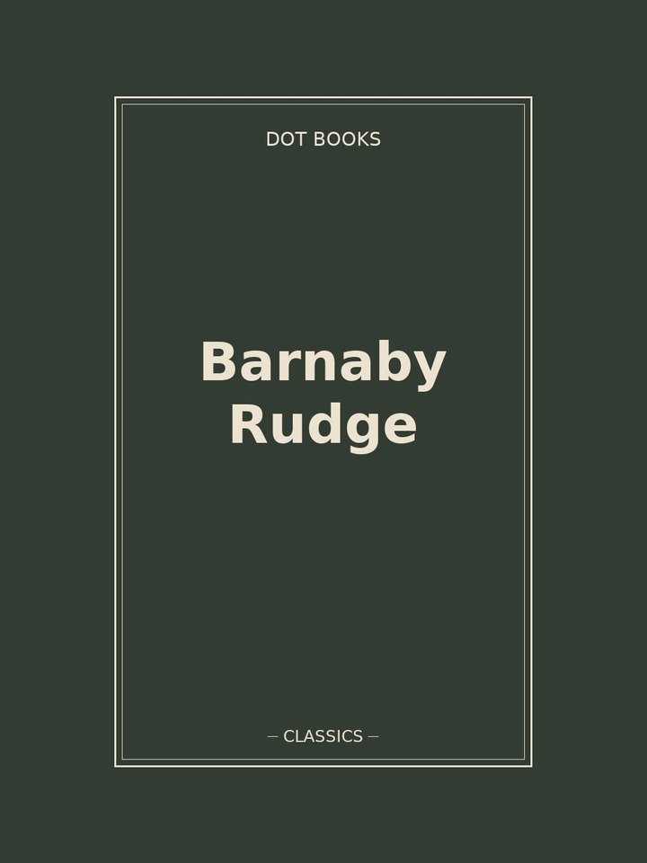 Barnaby Rudge: story poster