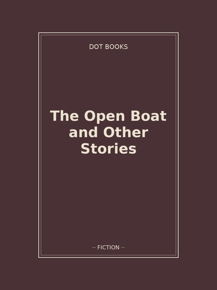 The Open Boat and Other Stories: story poster
