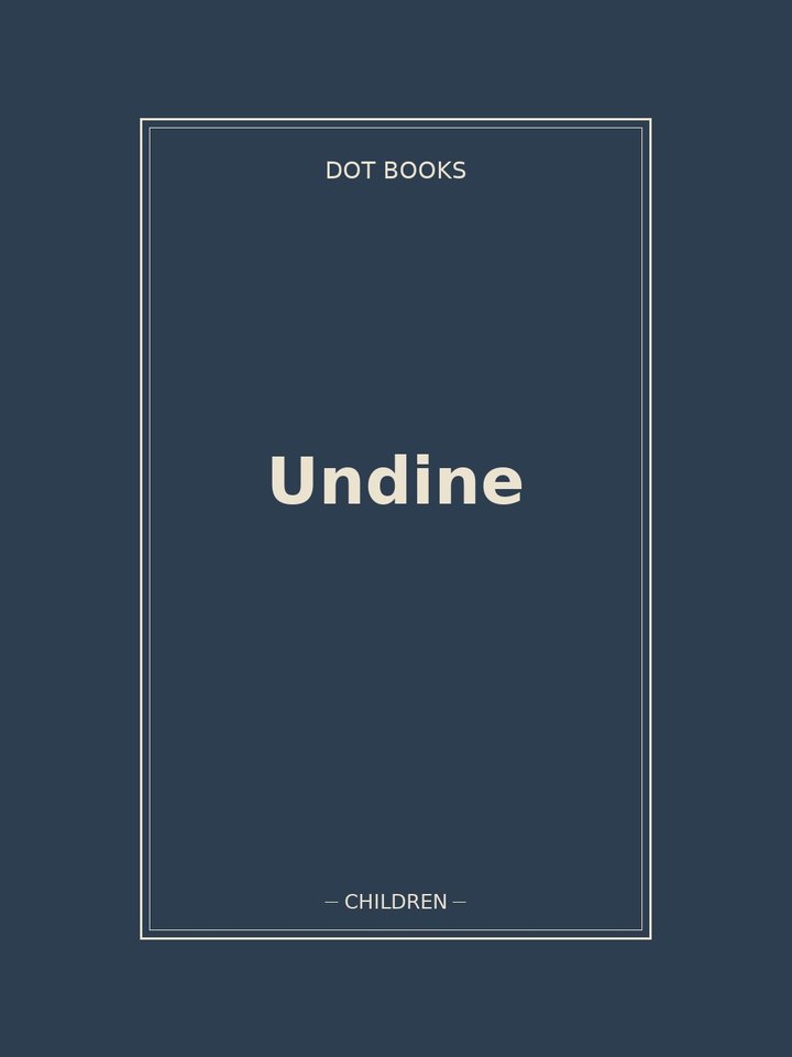 Undine: story poster