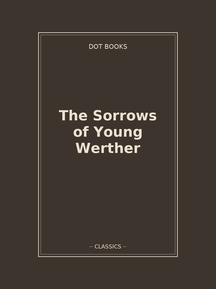 The Sorrows of Young Werther: story poster