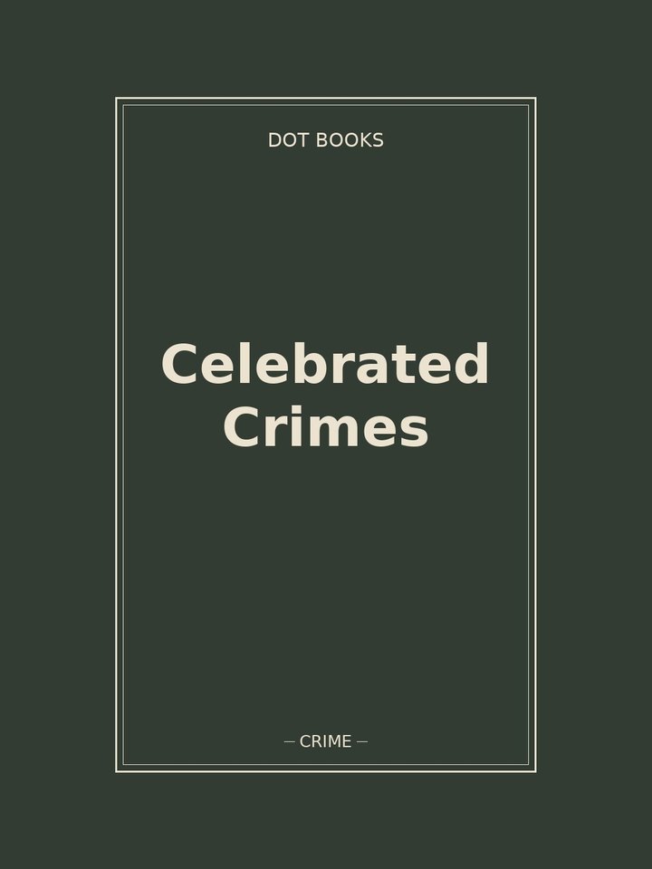 Celebrated Crimes: story poster