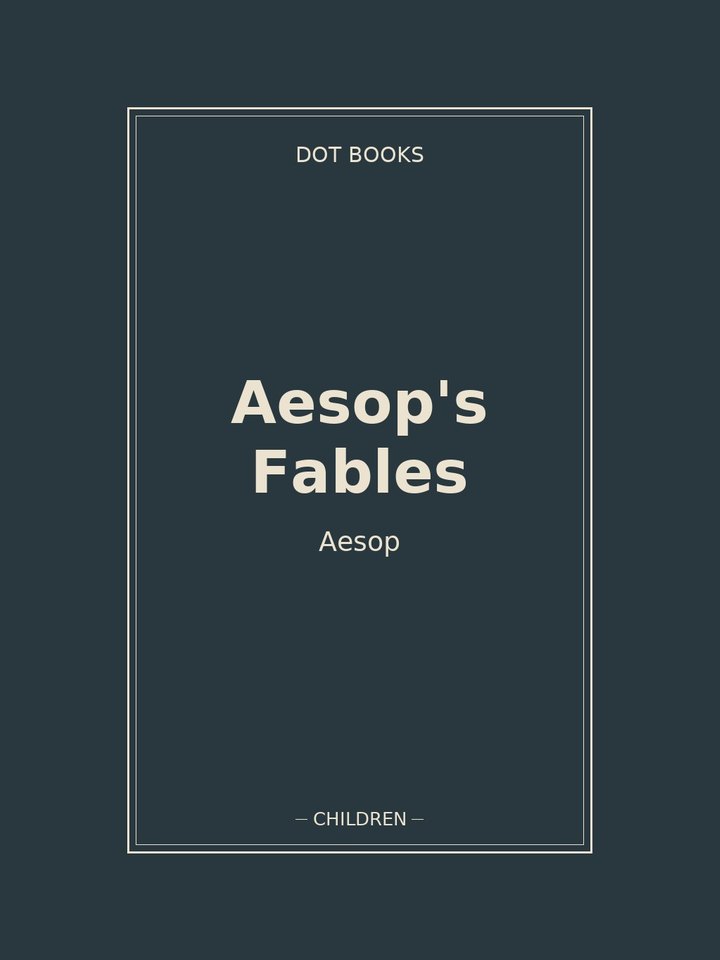 Aesop's Fables: story poster
