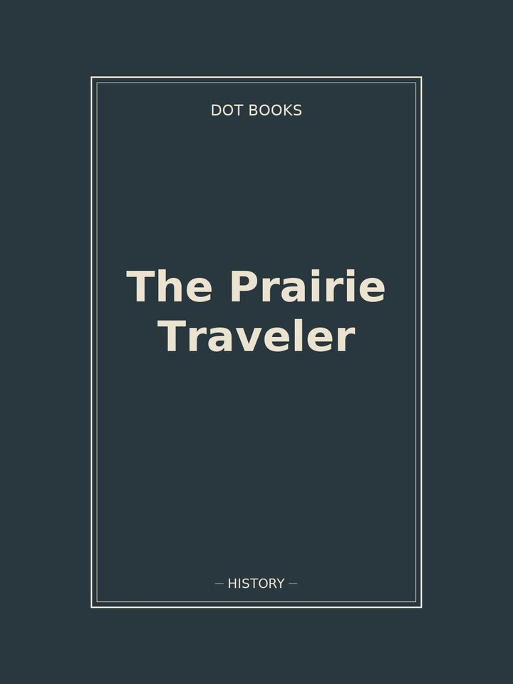 The Prairie Traveler: story poster