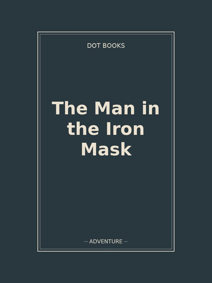 The Man in the Iron Mask: story poster