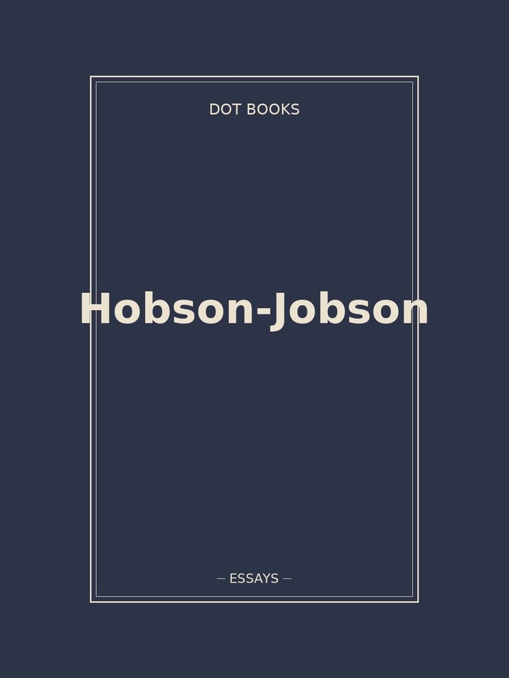Hobson-Jobson