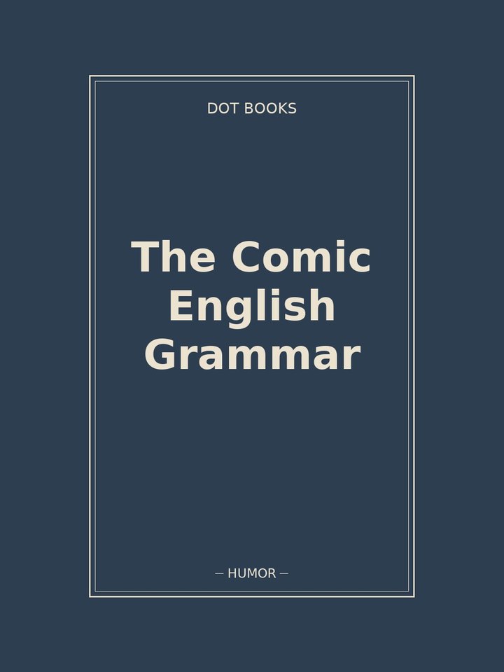 The Comic English Grammar: story poster