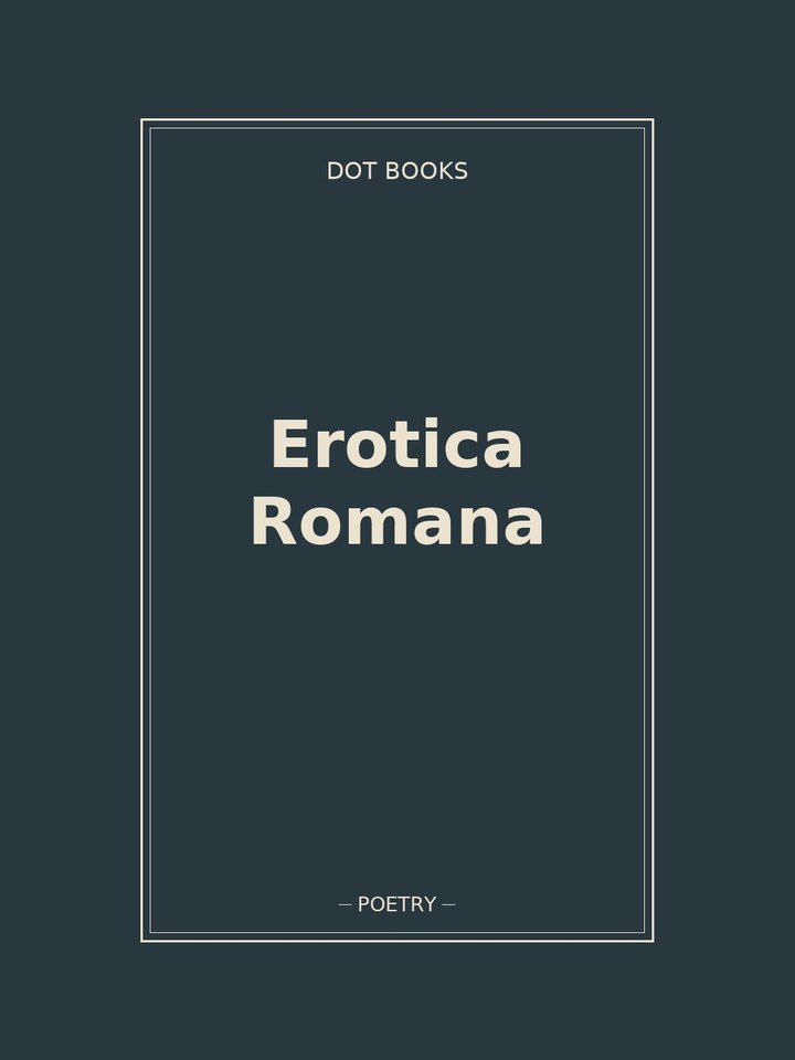 Erotica Romana: story poster