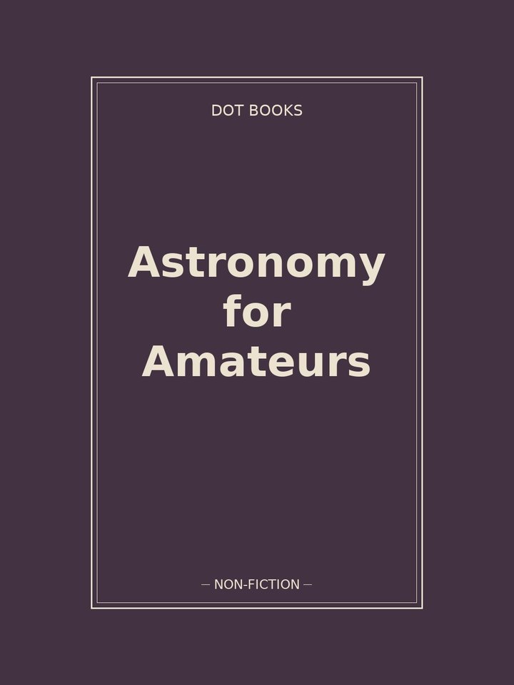 Astronomy for Amateurs: story poster