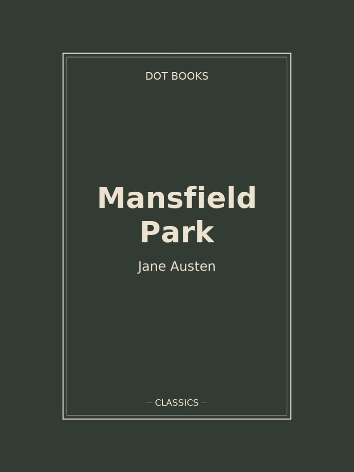 Mansfield Park: story poster