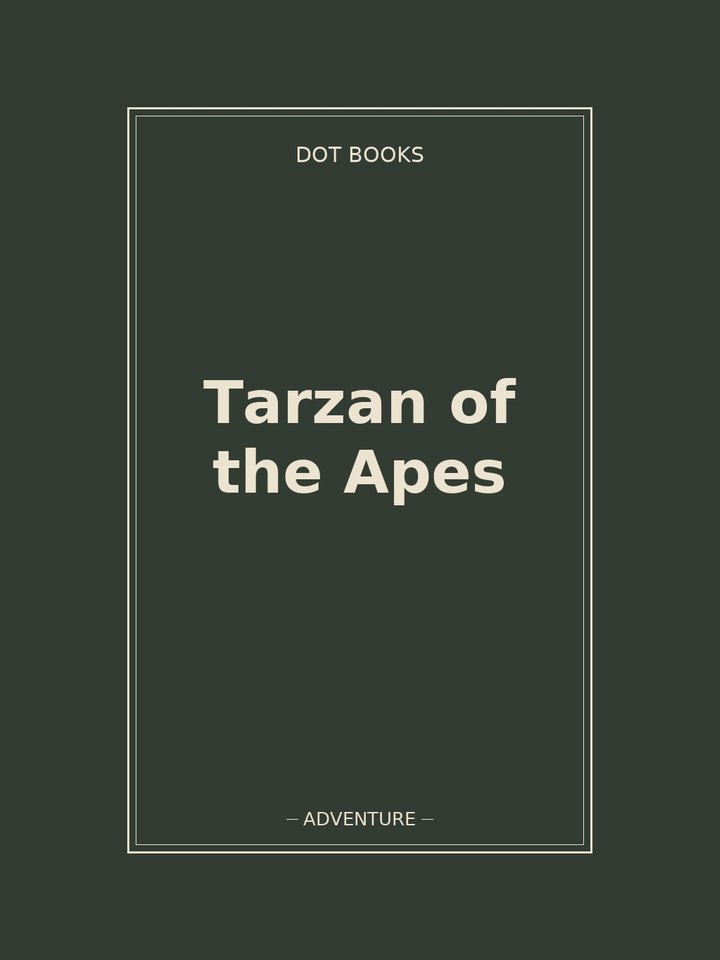 Tarzan of the Apes: story poster