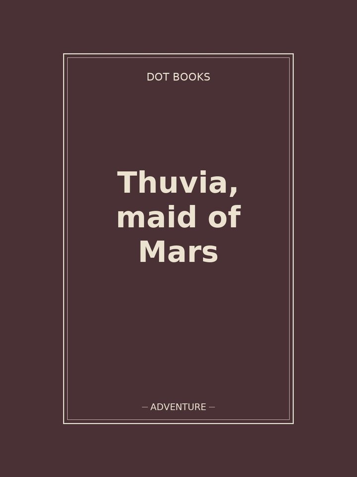 Thuvia, maid of Mars: story poster
