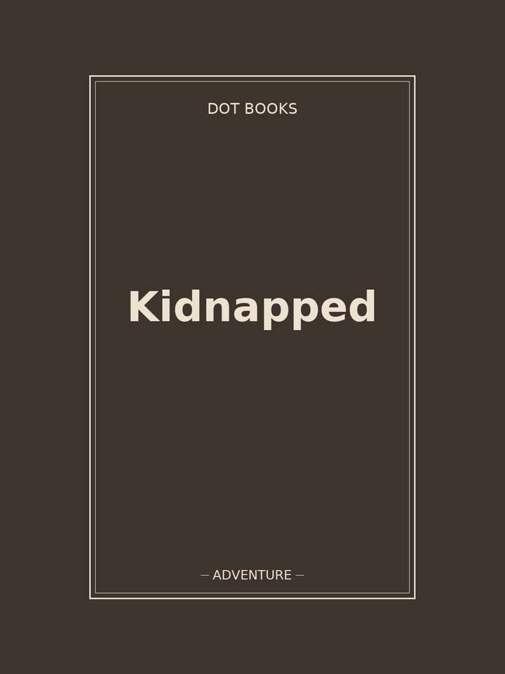 Kidnapped: story poster