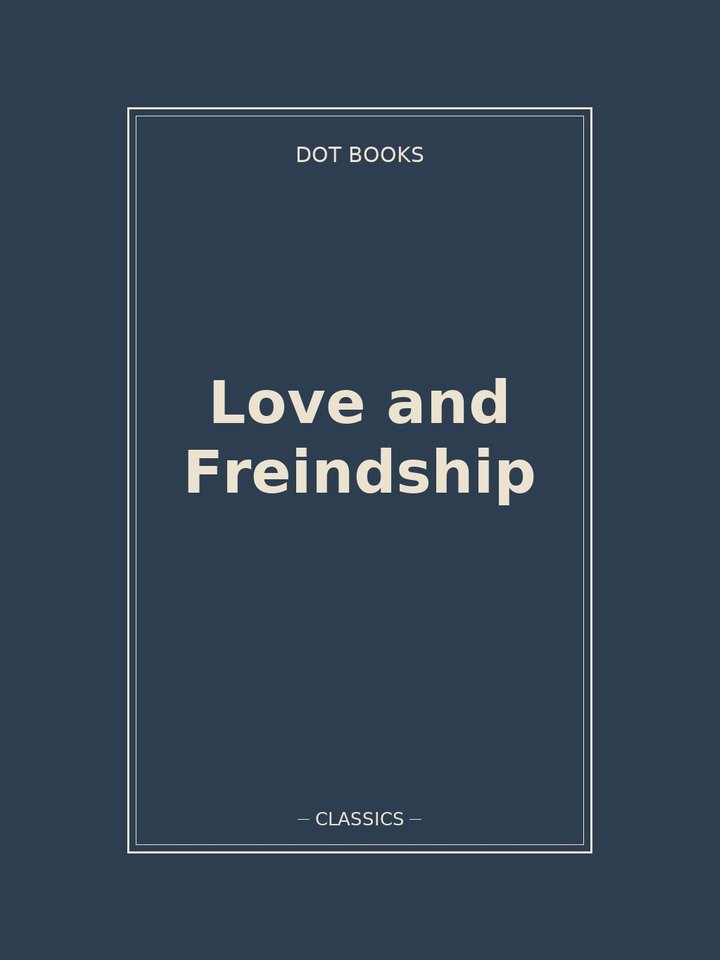 Love and Freindship: story poster