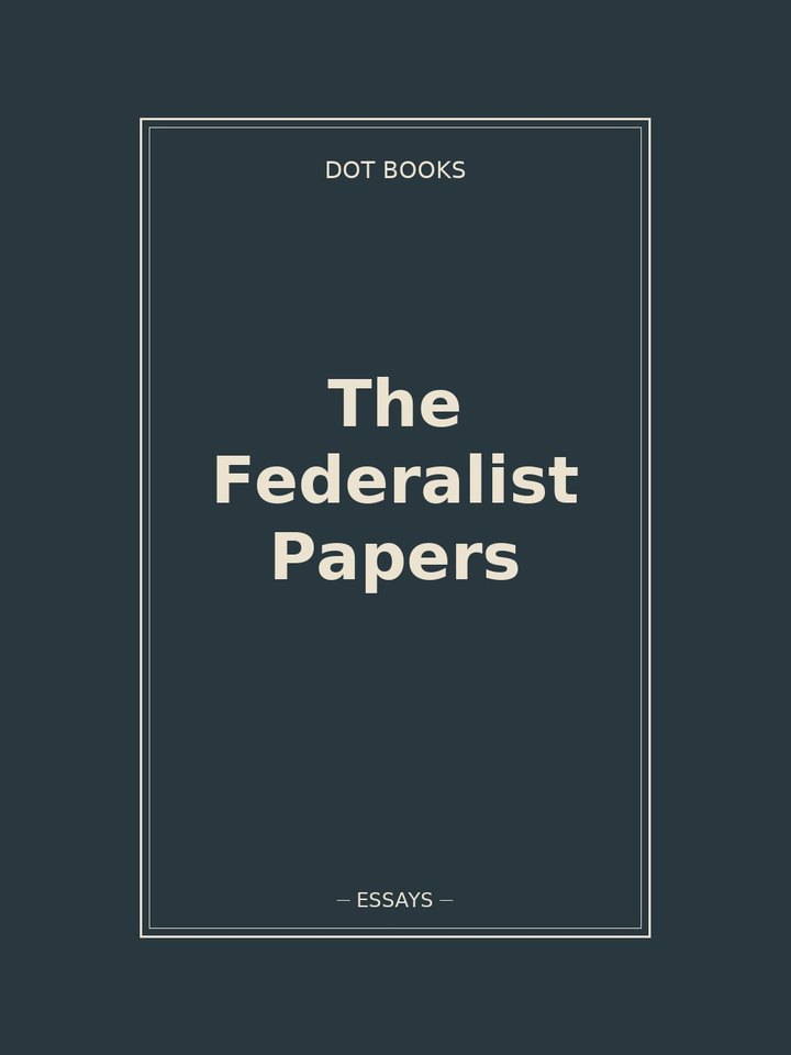The Federalist Papers: story poster