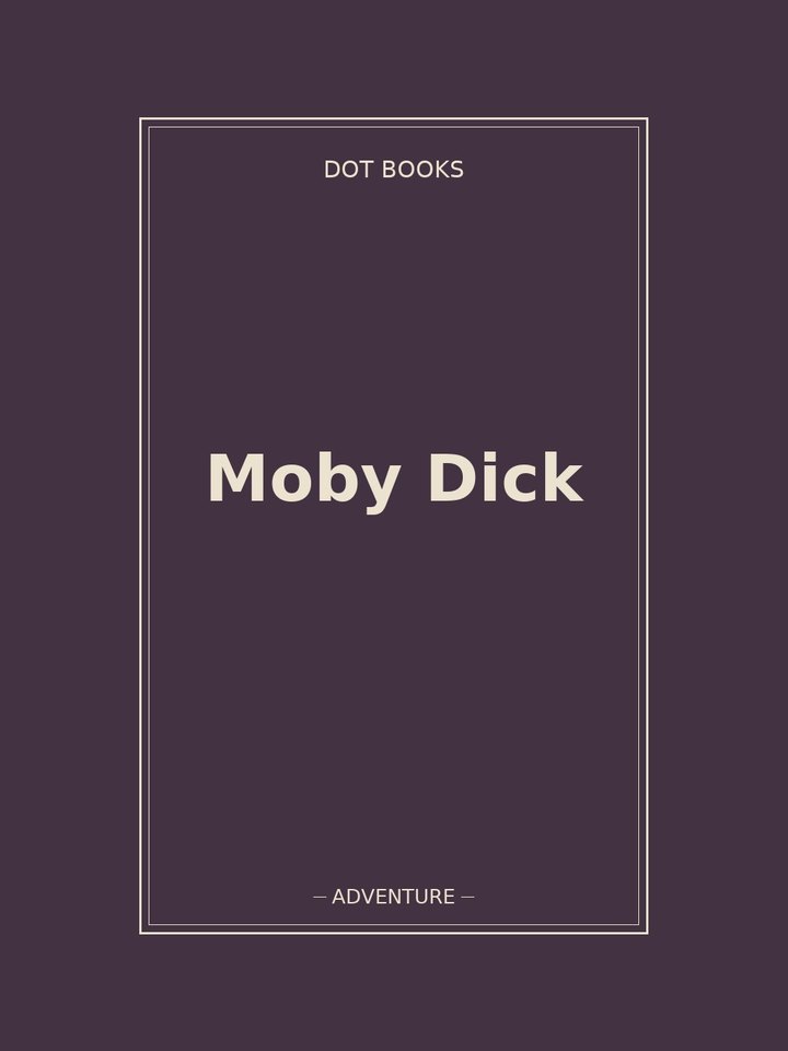 Moby Dick: story poster