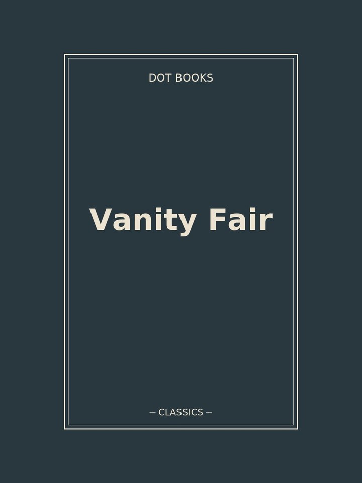 Vanity Fair: story poster