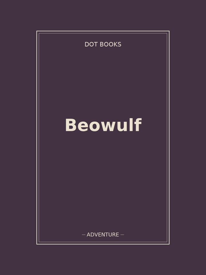 Beowulf: story poster